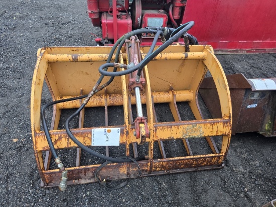 44in Skidsteer Hyd Grapple Bucket