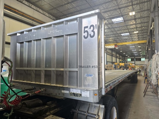 2013 Manac 53ft Flat Deck Trailer