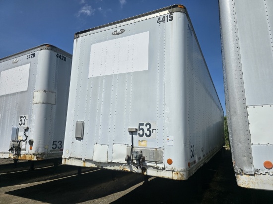 2000 Strick 53ft Box Trailer