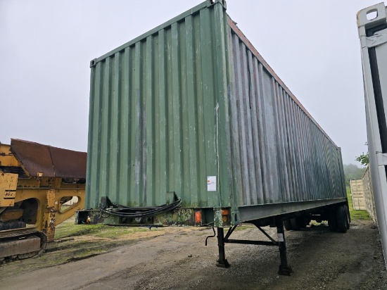 Strick Container Trailer 2/ 40ft Sea Container