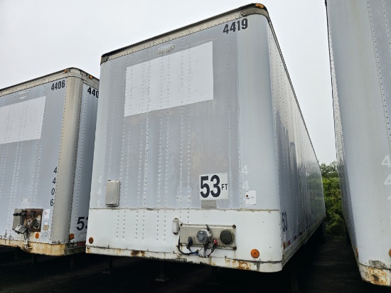 2001 Strick 53ft Box Trailer