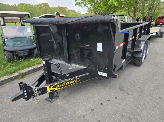 2025 Kaufman 14' Tandem Axle Dump Trailer
