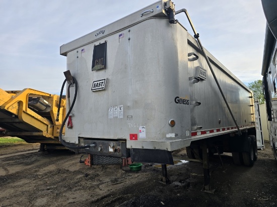 2005 East 40ton Aluminum End Dump Trailer