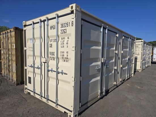 New 20ft 3 Door Sea Container