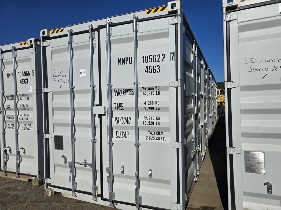 New 40ft 5 Door Sea Container