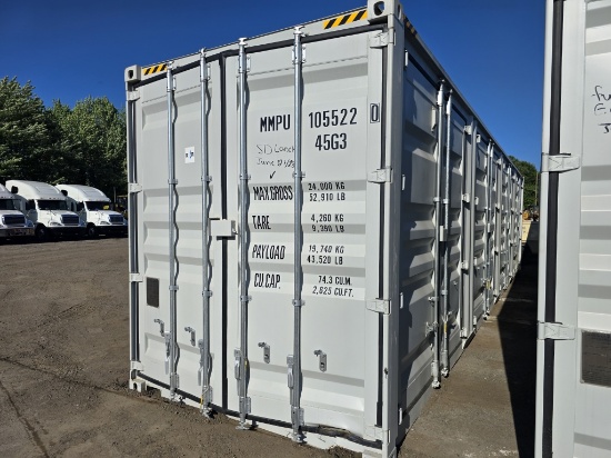 New 40ft 5 Door Sea Container