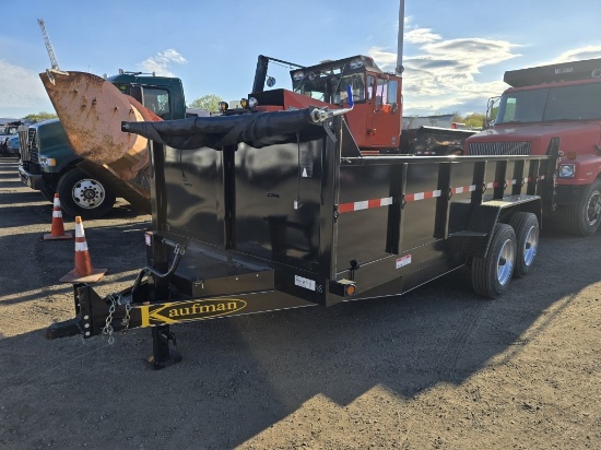 2025 Kaufman 16' Tandem Axle Dump Trailer