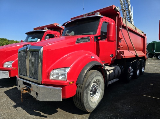 2018 Kenworth T880 Tri-axle Dump Truck