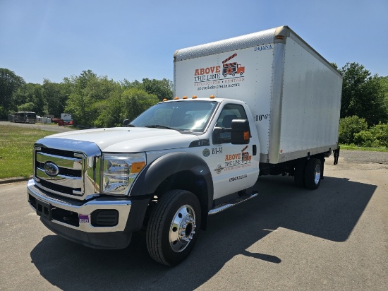 2016 Ford F550 Box Truck