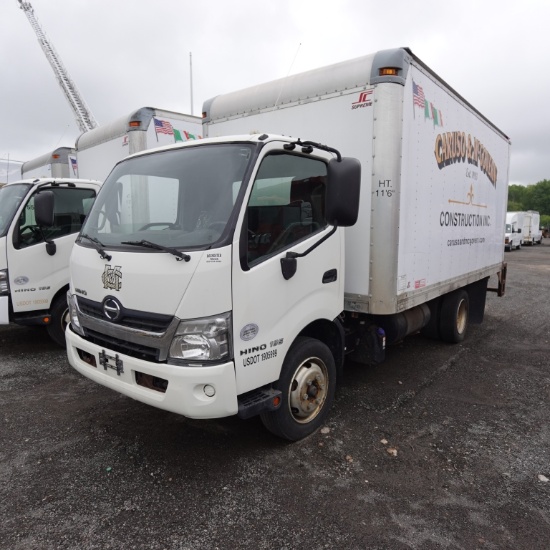 2017 Hino 195 Box Truck