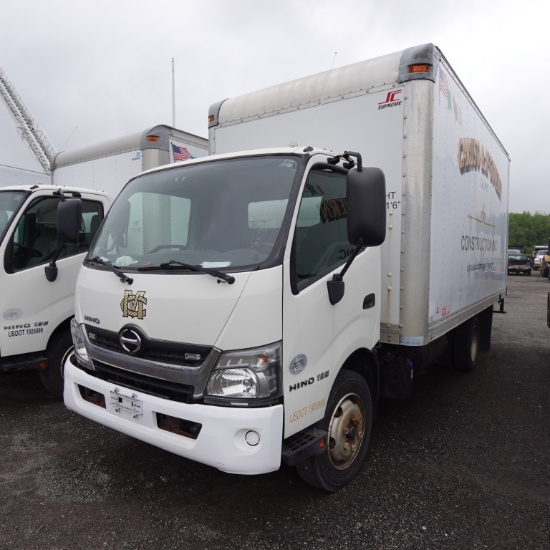 2017 Hino 195 Box Truck