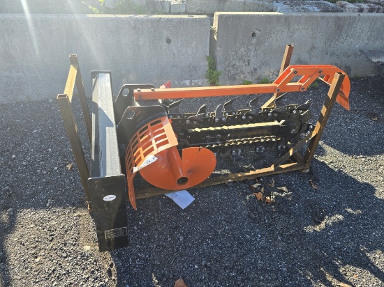New Future Ft-d39f Skidsteer Trencher