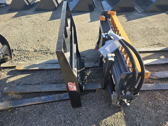 New Wolverine 3500lbs Side Shift Forks