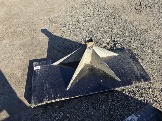 New Kivel Skidsteer Hitch Plate
