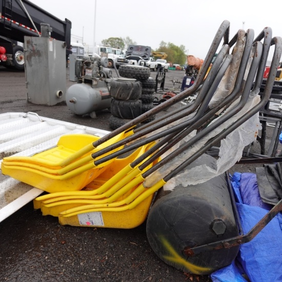 Lot (8) Snow Shovels