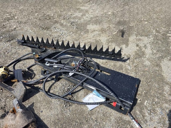 New Hedge Trimmer Skidsteer Attachment
