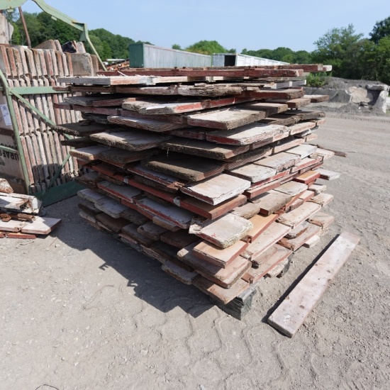 Concrete Forms Approx (70)pcs 4ft by .5ft