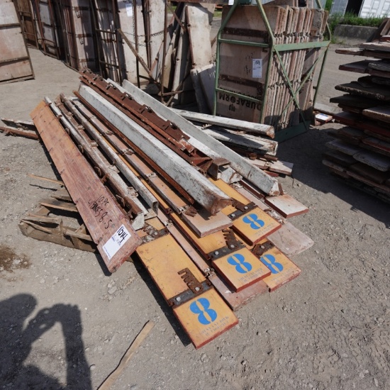 Concrete Forms Approx (10)pcs 8ft X .5ft