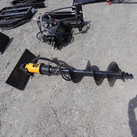 New Future Hydraulic Auger Attachment
