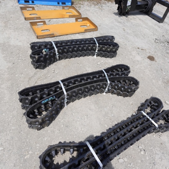 New Future Mini Skid Steer Rubber Track Set