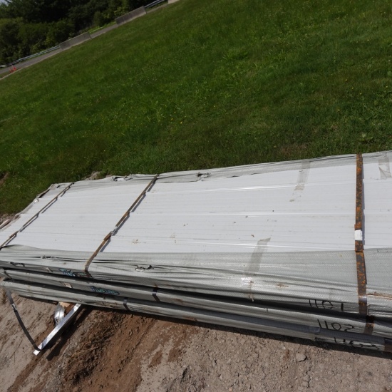 New Lot 10ft Gal Corrugated Steel Panels