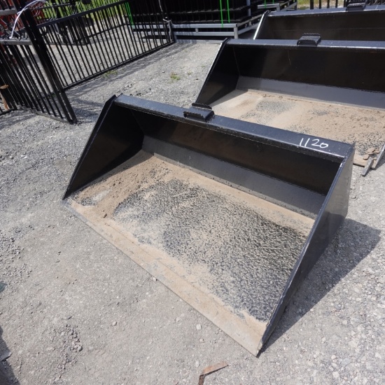New Kit Container 66in Skid Steer Straight Bucket