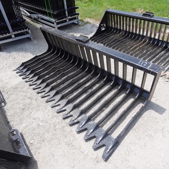 Kit Container 72in Skid Steer Fine Skeleton Bucket
