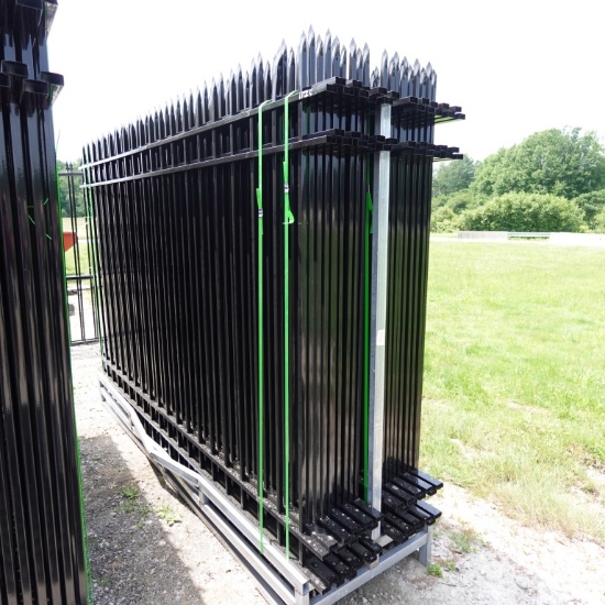 New (20) 10ft X 7ft Galvanized Steel Fence Panels