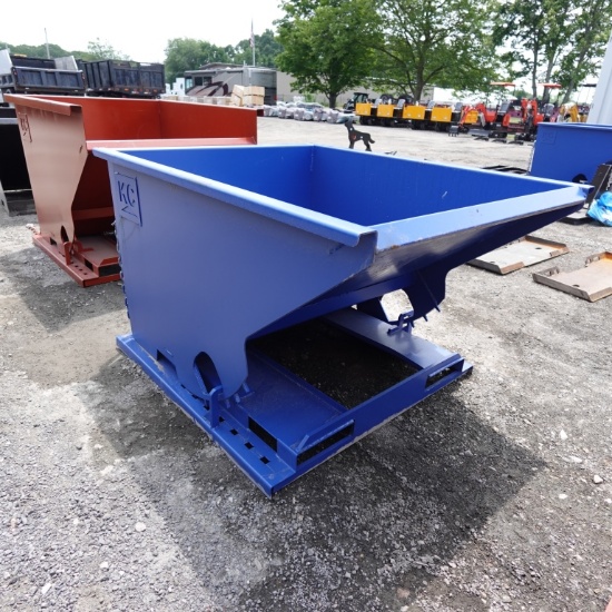 New Kit Container 1.5 Yard Self Dumping Hopper