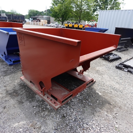 New Kit Container 2 Yard Self Dumping Hopper