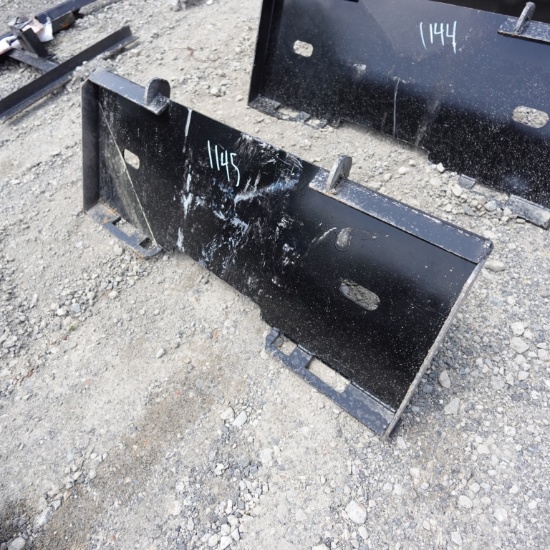 Kit Container Skid Steer Quick Attach Plate