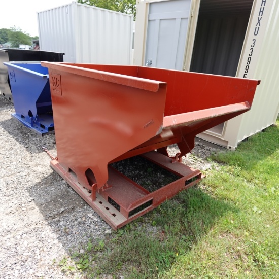 New Kit Container 2 Yard Self Dumping Hopper