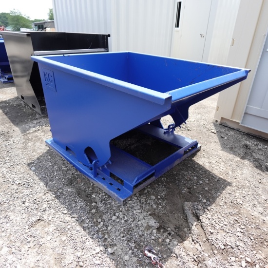 New Kit Container 1.5 Yard Self Dumping Hopper