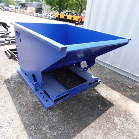 New Kit Container 1.5 Yard Self Dumping Hopper