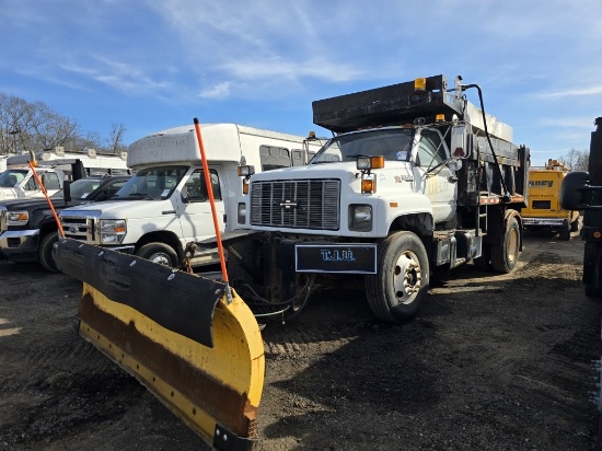 1999 Chevy Kodiak W/ Plow And Sander