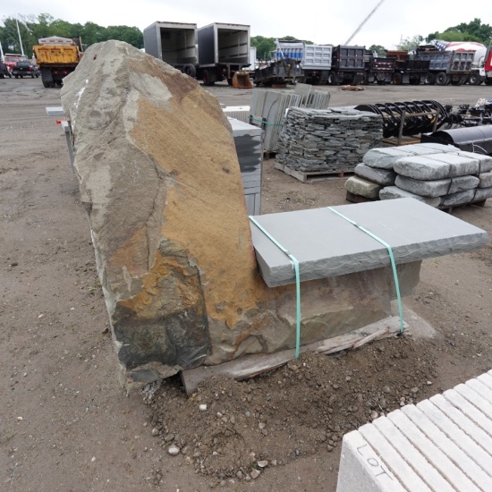 Natural Stone Bench