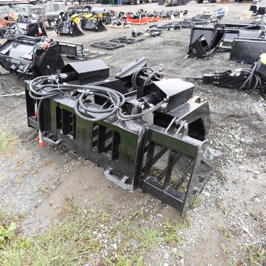 New Future Skid Steer Hollow Wood Grabber