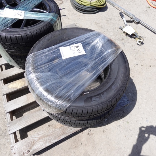 Lot (2) Solarus 225/55R16 Tires