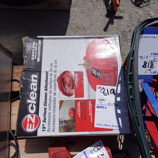 EZ Clean 15" Surface Cleaner Attachment