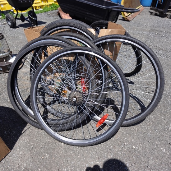 Lot Bicycle Wheels