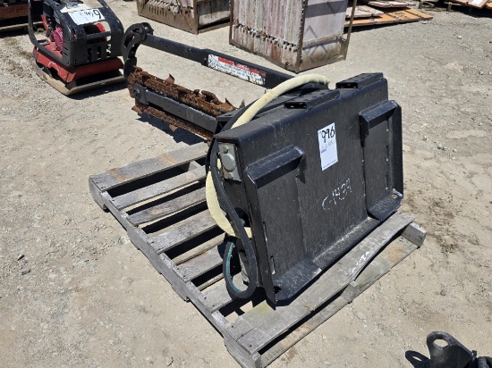 Skidsteer Hydraulic Trencher