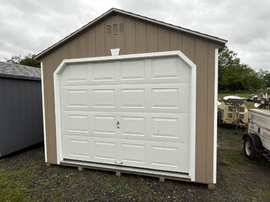 12' X 24' A-frame Garage Shed – Amish Built