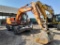 2018 Doosan Dx140w Rubber Tired Excavator
