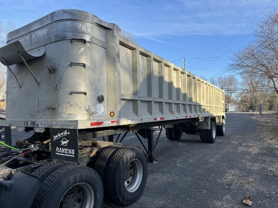 1992 Ravens 40ft Aluminum Dump Trailer
