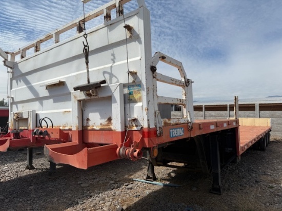 2016 Tremac Step Deck Trailer