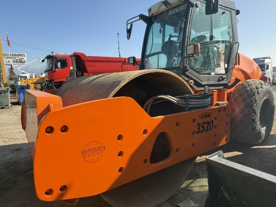 2012 Hamm 3520 88in Drum Roller