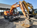2018 Doosan Dx140w Rubber Tired Excavator
