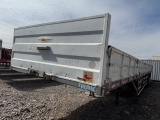 2019 Tremac Flatbed Rack Body Trailer