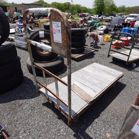 Warehouse Flatbed Cart