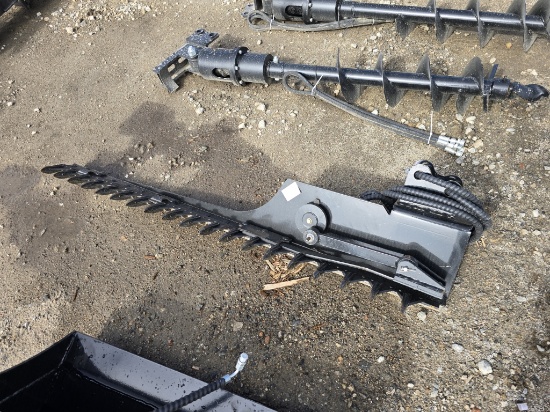 New Hedge Trimmer Excavator Attachment